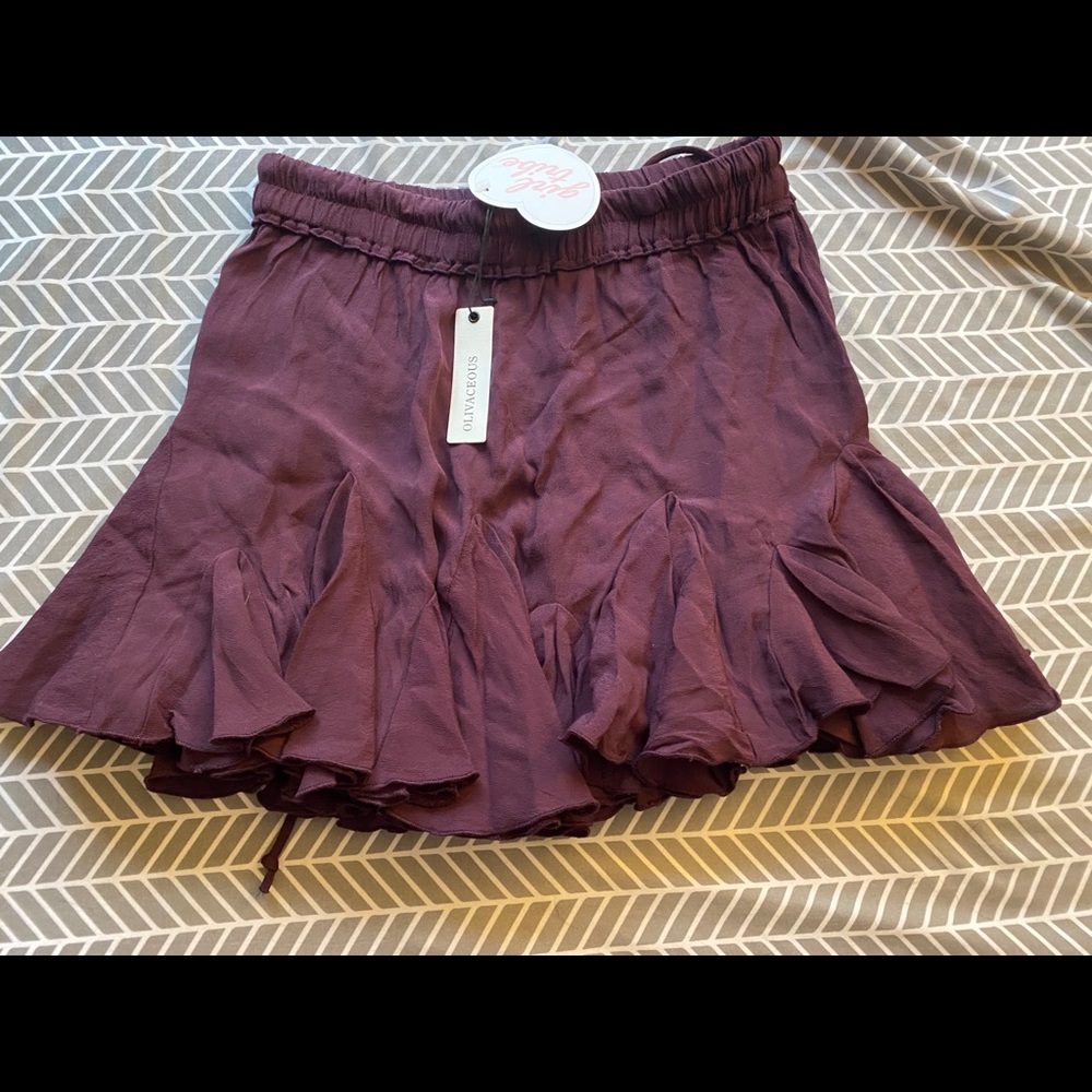 Plum skirt!